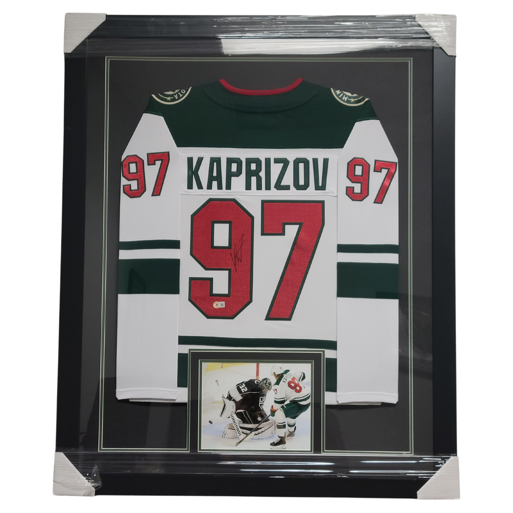 Kirill Kaprizov Signed Custom Green Minnesota Wild Jersey