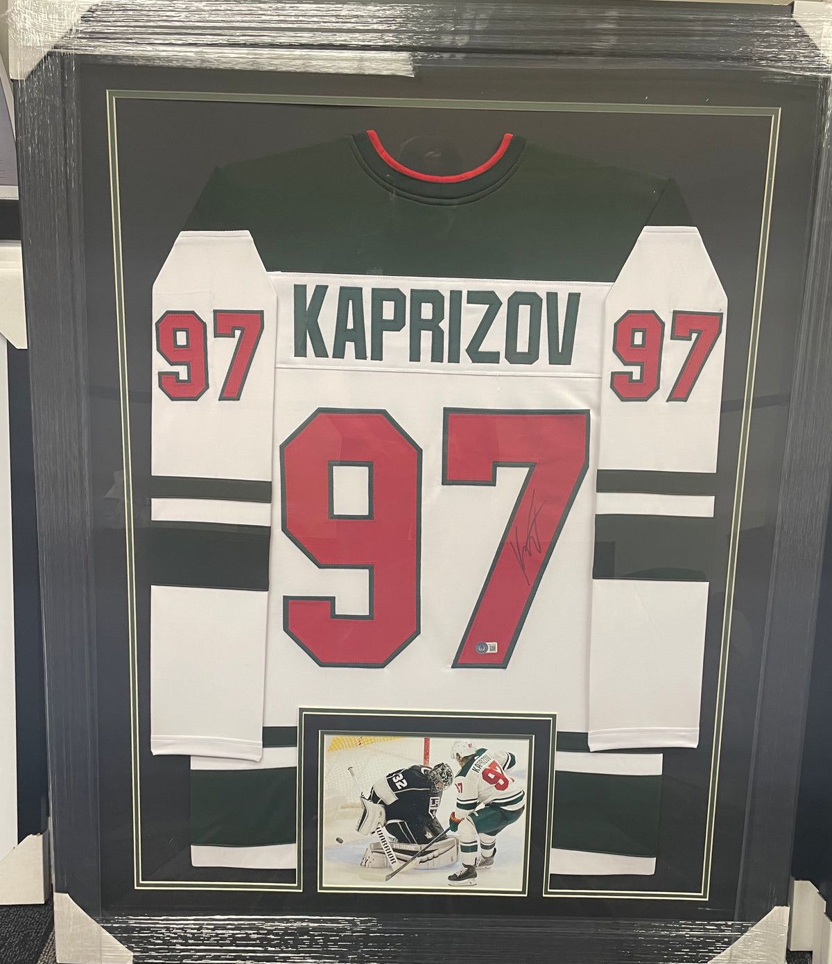 Kirill Kaprizov Autographed White Pro-Style Jersey – Fan HQ