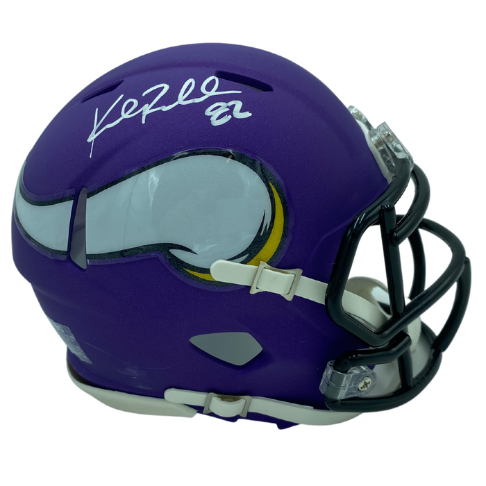 Kyle Rudolph Signed Minnesota Viking Speed Rep Mini Helmet