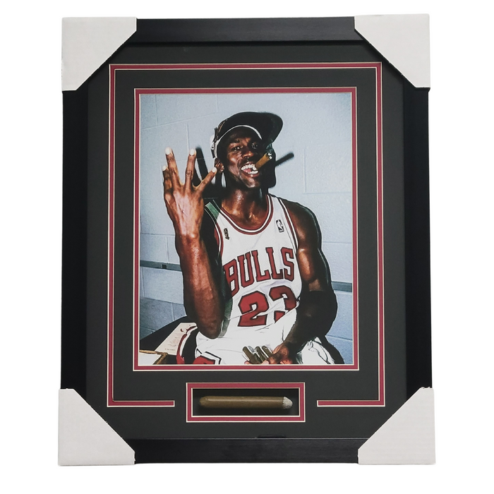Michael Jordan Professionally Framed 11x14 Display