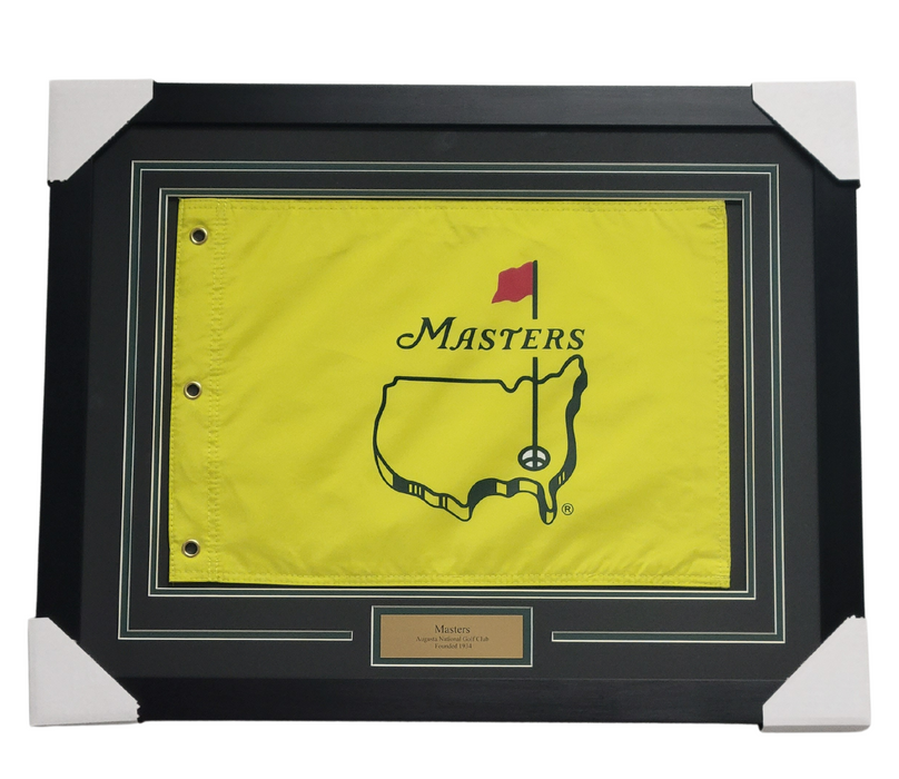 Masters 'Augustana National Golf Course Founded 1934' 13x19 Professionally Framed Flag