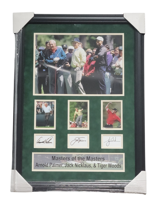 Masters of the Masters Professionally Framed Display