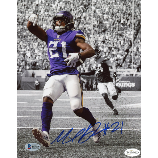 Mike Hughes Signed Spotlight Touchdown 16x20 Photo