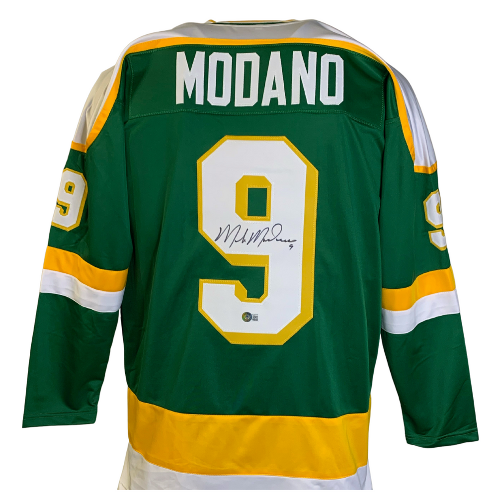 Mike Modano Signed Minnesota North Stars custom Jersey
