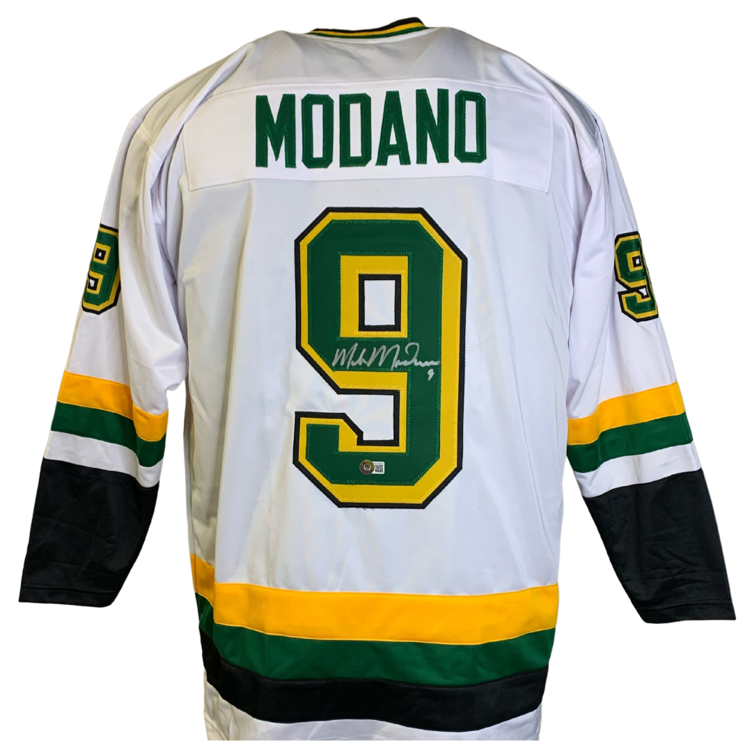 Mike Modano Signed Custom White Hockey Jersey — Elite Ink