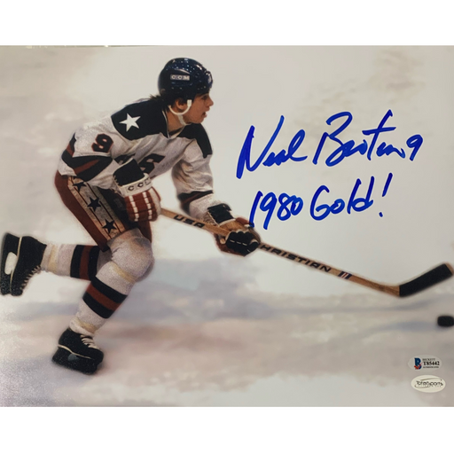 Neal Broten Signed Custom White Hockey Jersey — Elite Ink