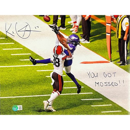 KJ Osborn Signed 11x14 Photo w/ 'You Got Mossed!!'