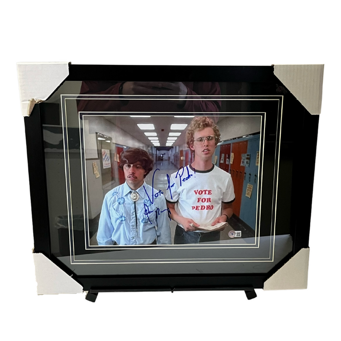 Pedro Signed & Professionally Framed 11x14 Photo w/ 'Vote for Pedro'