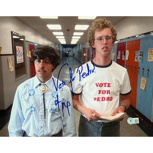 Pedro Signed 11x14 Photo w/ 'Vote for Pedro!'