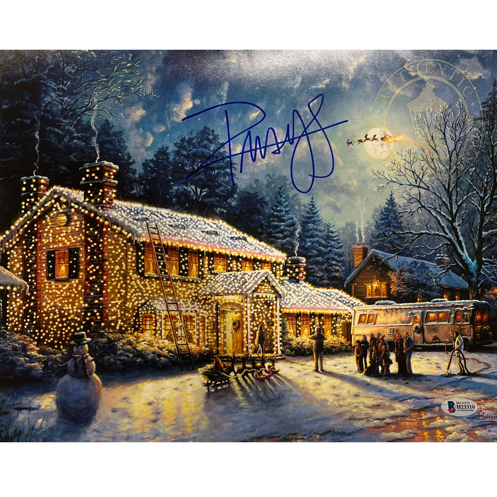 Randy Quaid Signed Christmas Vacation 11x14 Photo