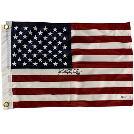 Kyle Rudolph Signed 12x18 American Flag