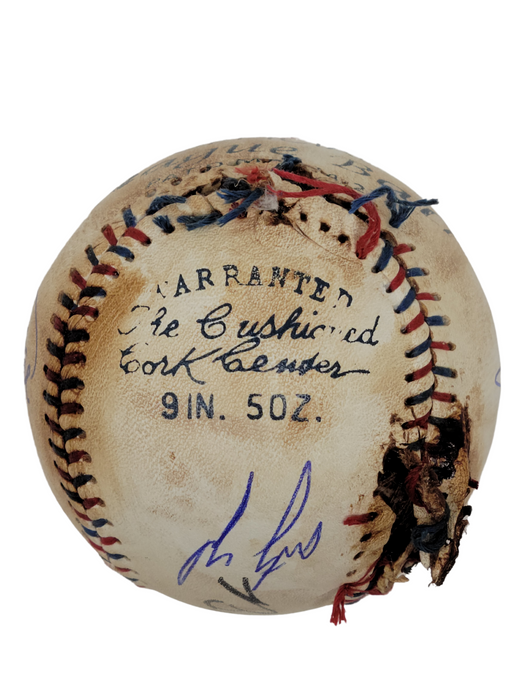 The Sandlot 'Chewed' Signed Baseball