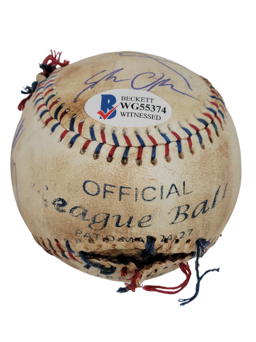 The Sandlot 'Chewed' Signed Baseball