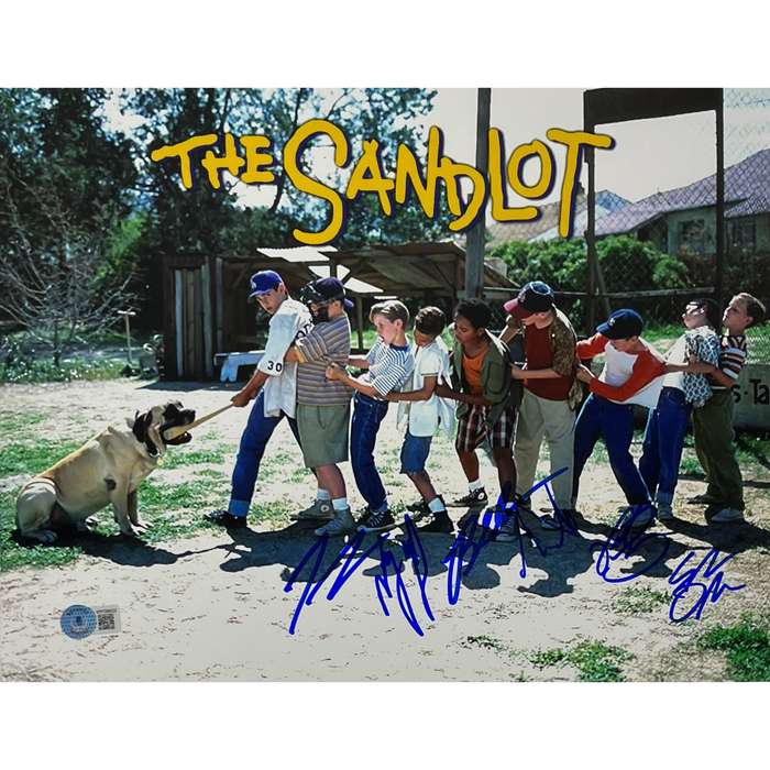 The Sandlot Cast Signed 11x14 Photo #2