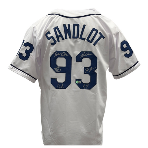 Elite Ink The Sandlot Cast Signed Custom Baseball Jersey