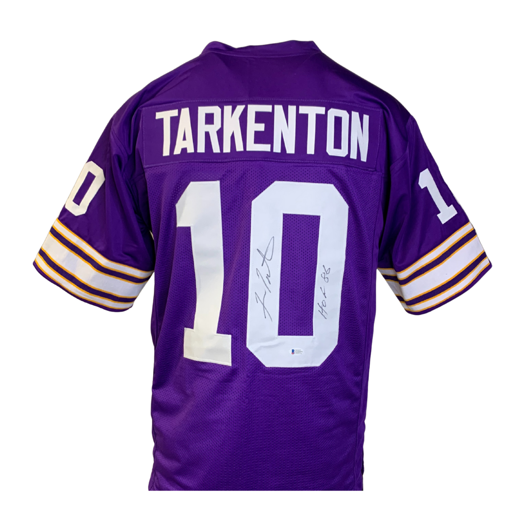 FRAN TARKENTON Unsigned Custom White Sewn New Football Jersey -   Sweden