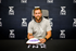Adam Thielen Signed Minnesota Vikings White Logo Football