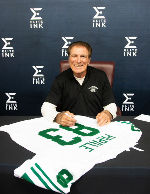 Vince Papale Signed Custom White Football Jersey