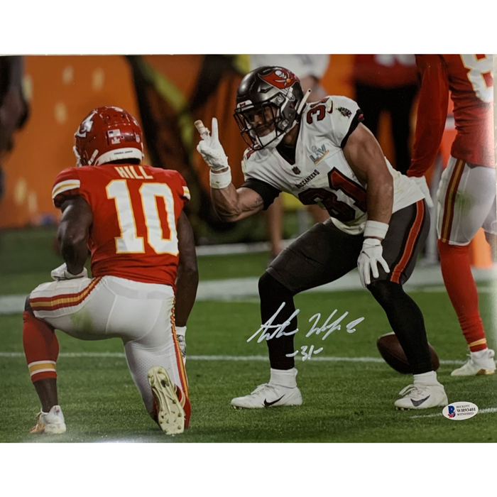 Antoine Winfield Jr Signed Tampa Bay Peace 11x14 Photo