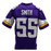 Za'Darius Smith Signed Custom Purple Football Jersey