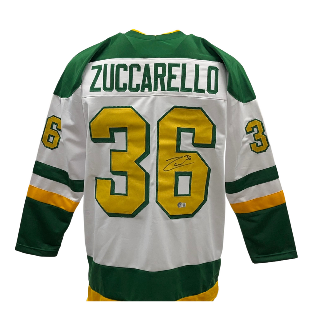 Mats Zuccarello Signed Custom Retro Hockey Jersey