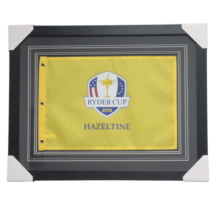 Ryder Cup 2016 Hazeltine 12x18 Professionally Framed Flag